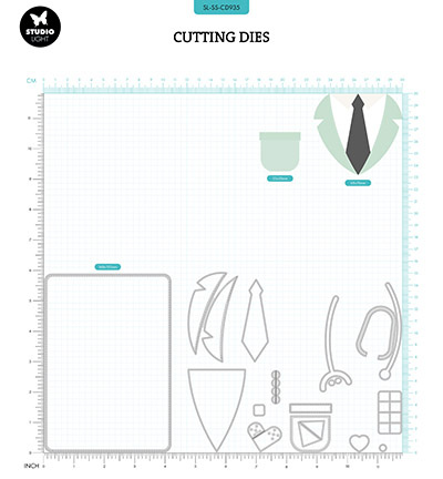 Studio Light -Sweet Stories SL Cutting Die Doctor's coat Sweet Stories nr.935