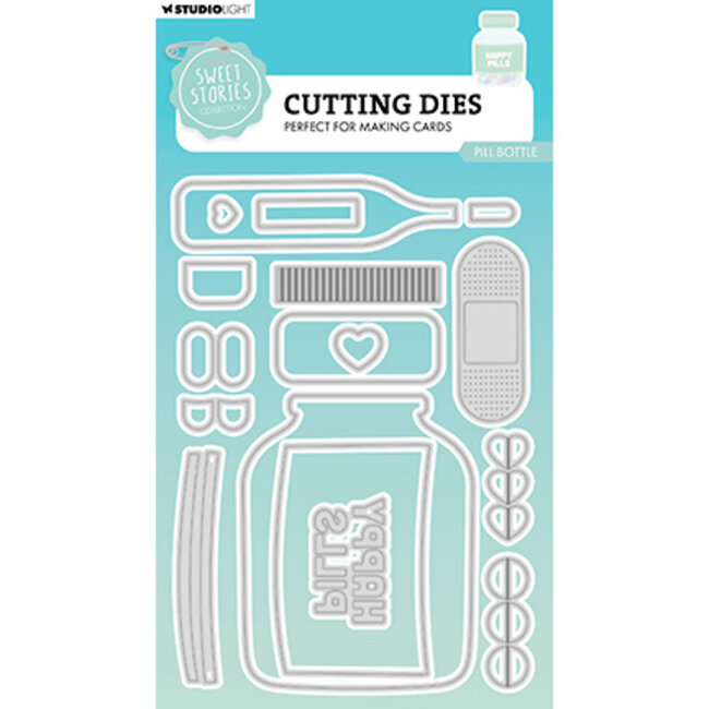 Studio Light -Sweet Stories SL Cutting Die Pill bottle Sweet Stories nr.936