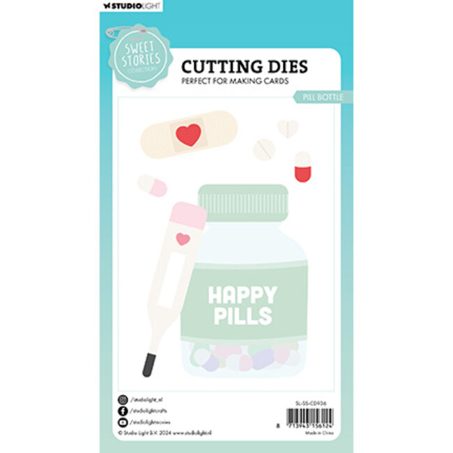Studio Light -Sweet Stories SL Cutting Die Pill bottle Sweet Stories nr.936
