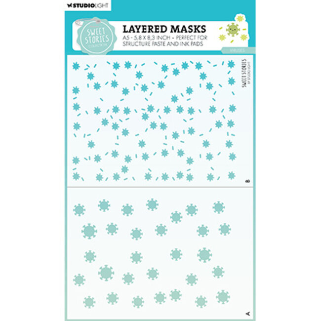 Studio Light -Sweet Stories SL Mask Viruses Sweet Stories nr.304