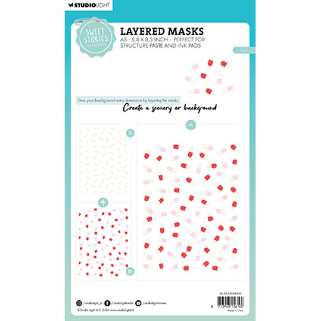 Studio Light -Sweet Stories SL Mask Pills Sweet Stories nr.305