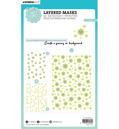 Studio Light -Sweet Stories SL Mask Viruses Sweet Stories nr.304