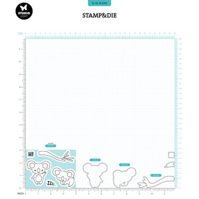 Studio Light -Sweet Stories SL Stamp & Cutting Die Koala Sweet Stories nr.85