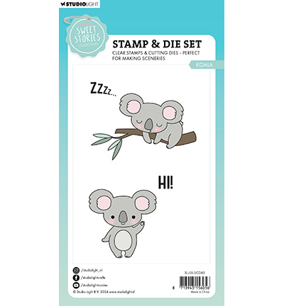 Studio Light -Sweet Stories SL Stamp & Cutting Die Koala Sweet Stories nr.85
