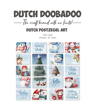Dutch Doobadoo DDBD Stansvel Winter 2x A6