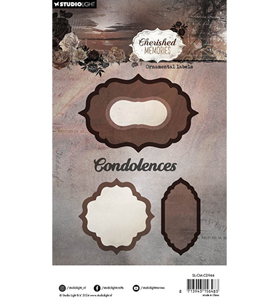 Studio Light SL Cutting Die Ornamental labels Cherished Memories nr.944