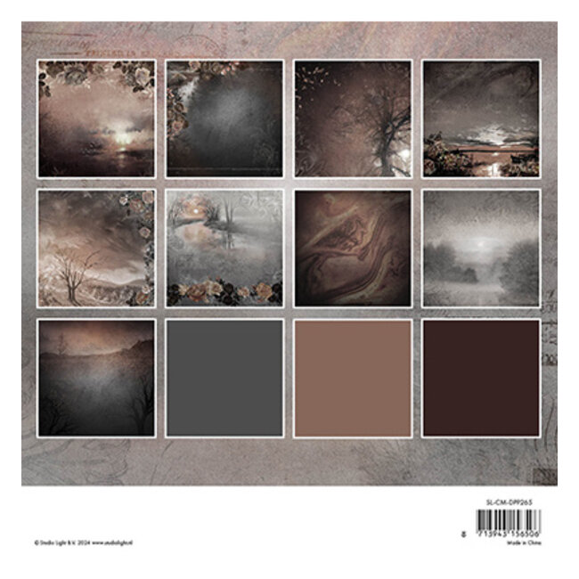 Studio Light SL Design paper pad Background papers Cherished Memories nr.265