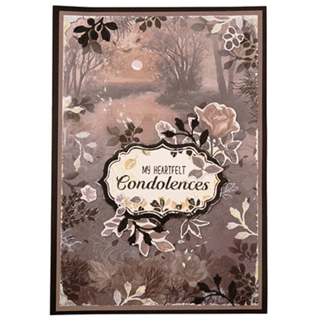 Studio Light SL Clear Stamp So sorry for your loss Cherished Memories nr.768