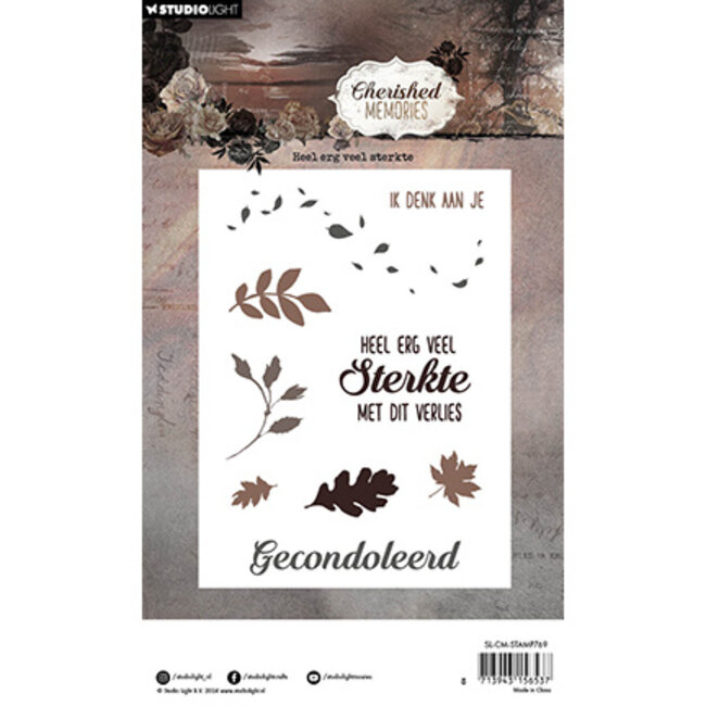 Studio Light SL Clear Stamp Heel erg veel sterkte Cherished Memories nr.769