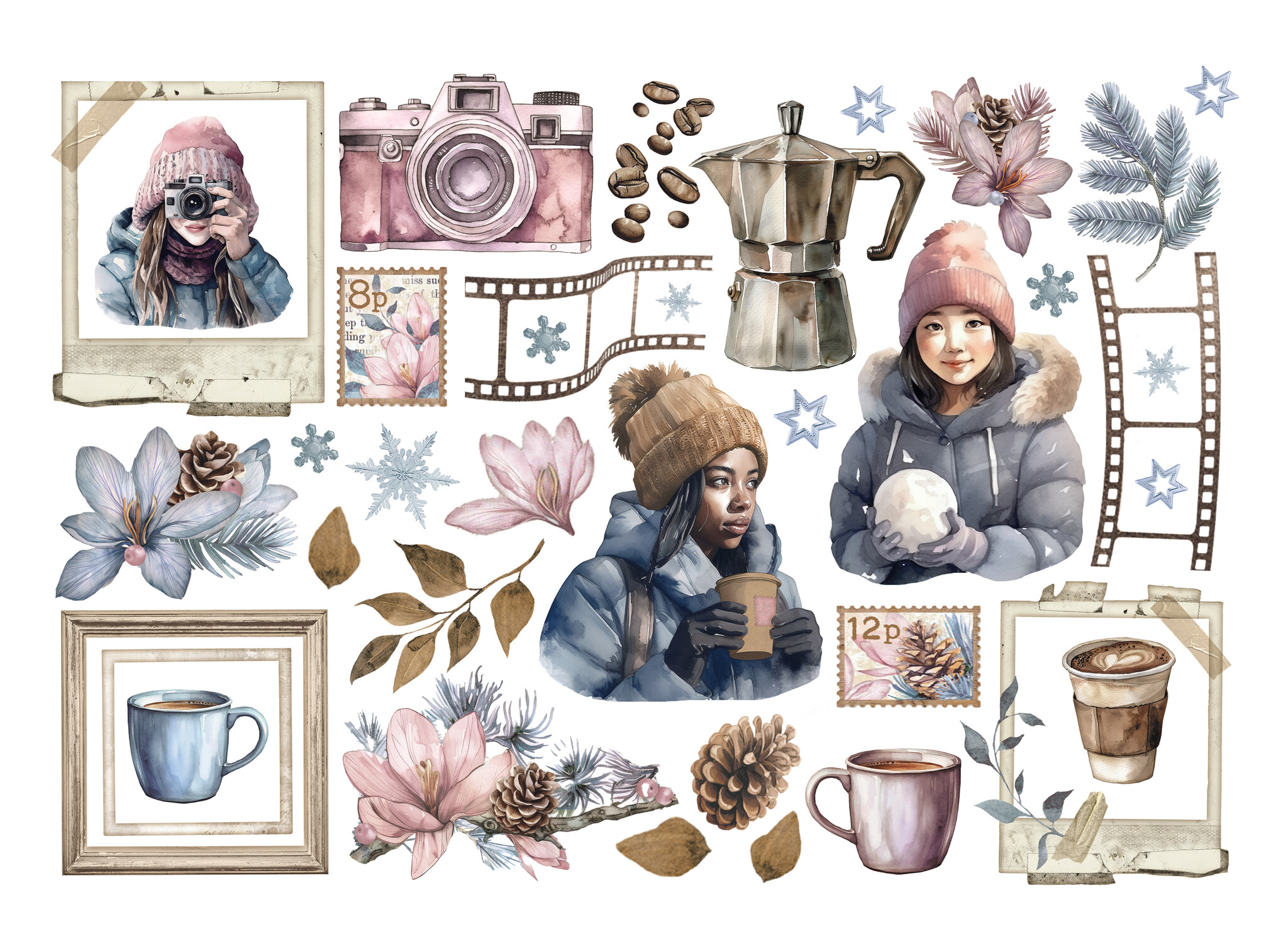 Stamperia Ephemera  - Create Happiness Dewdrops