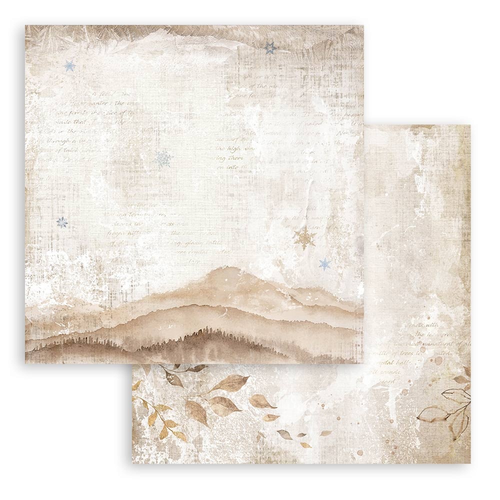 Stamperia Scrapbooking Small Pad 10 sheets cm 20,3X20,3 (8"X8") - Create Happiness Dewdrops