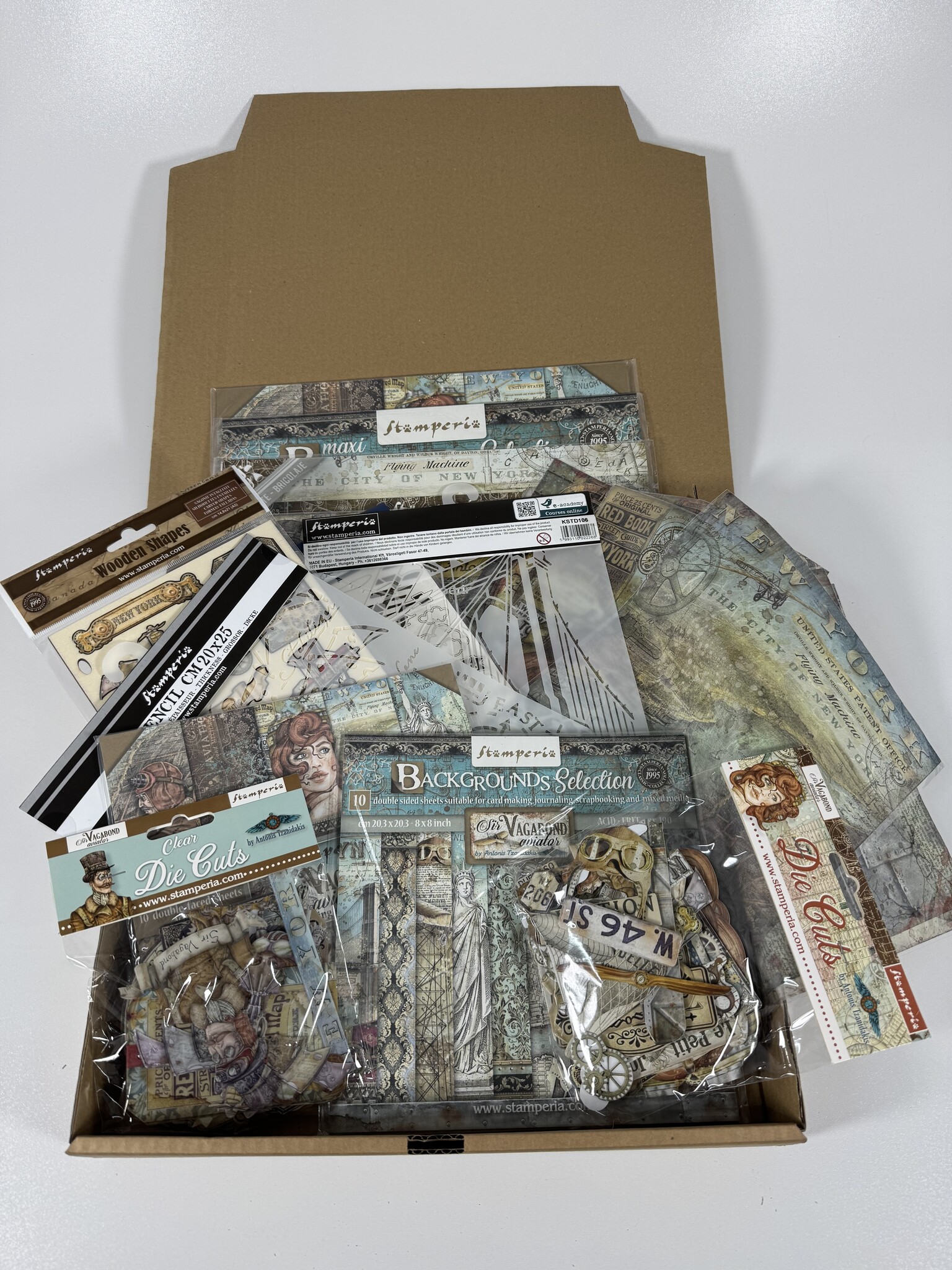 Stamperia Stamperia Sir Vagabond Kit