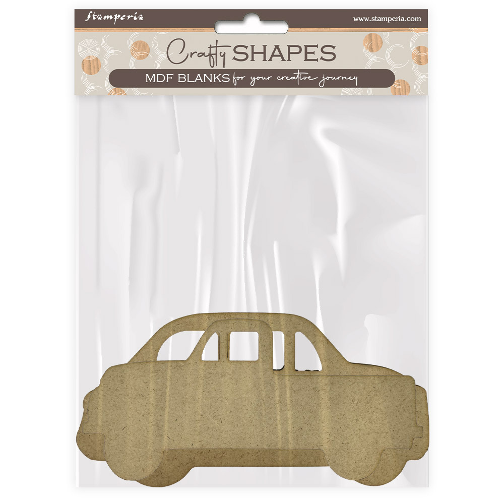 Stamperia Crafty shapes: Art of Travelling cars and truck
