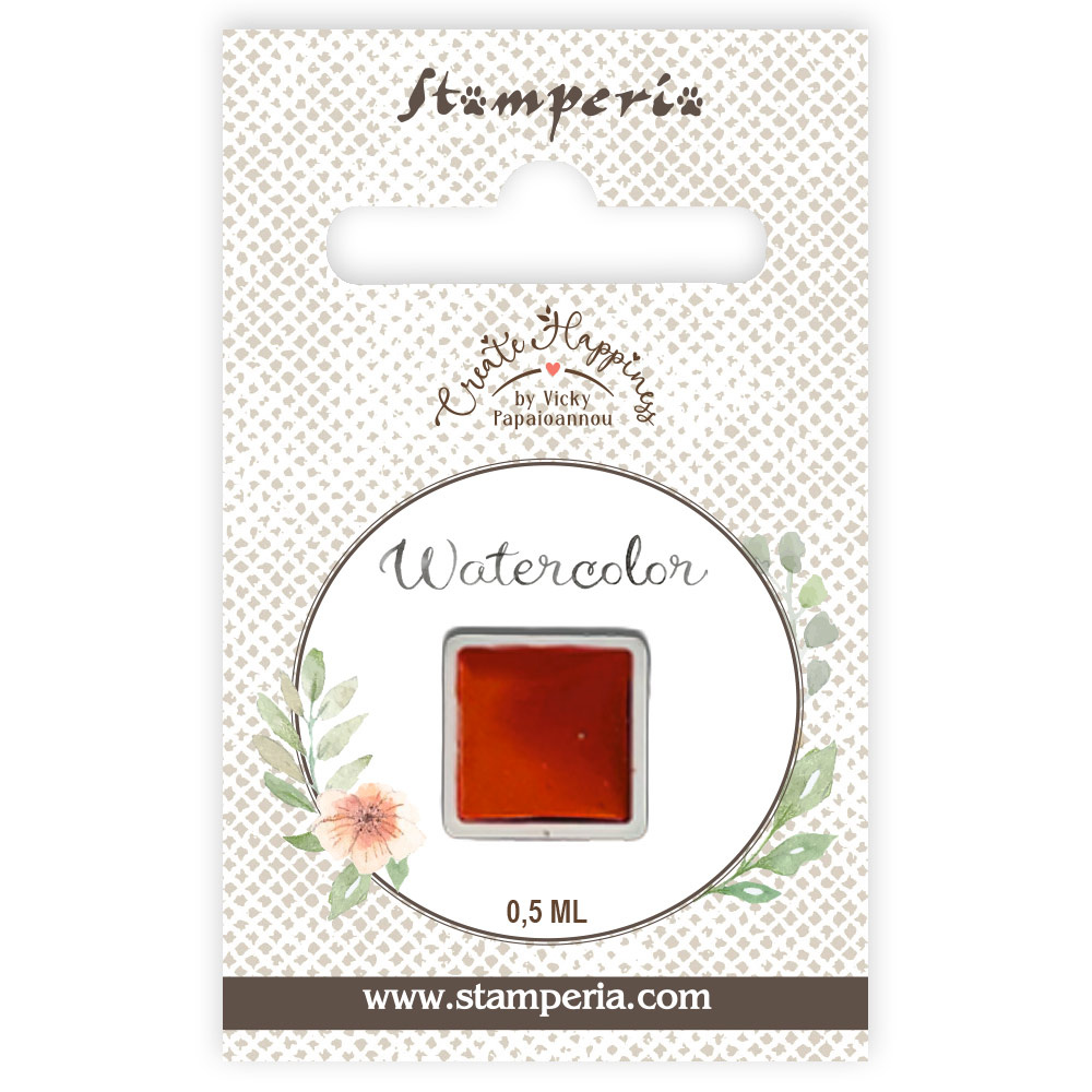Stamperia Create Happiness watercolour refill ml 0,5 - Red