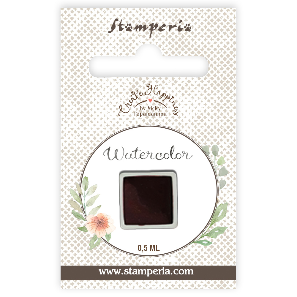 Stamperia Create Happiness watercolour refill ml 0,5 - Brick Red