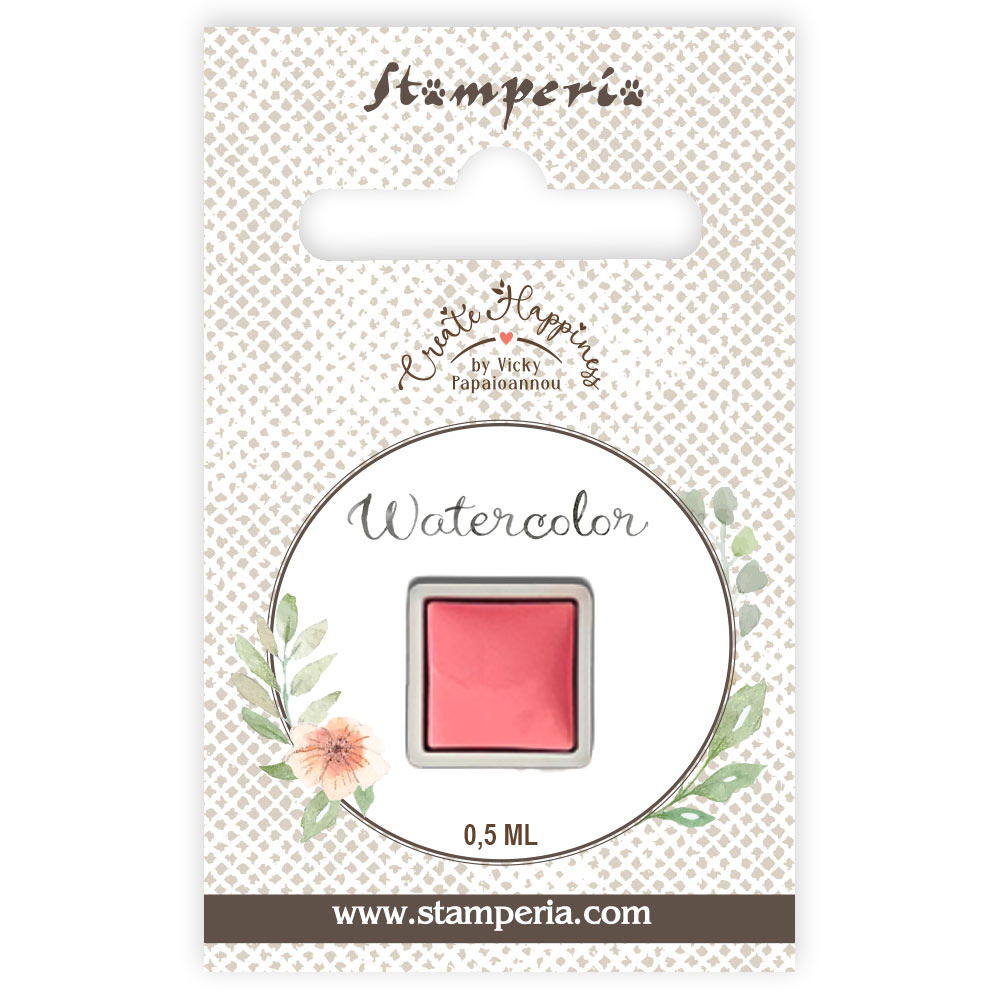 Stamperia Create Happiness watercolour refill ml 0,5 - Pink