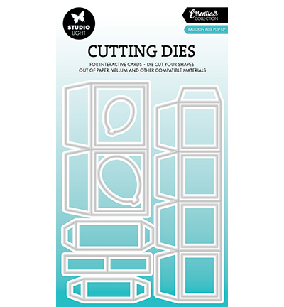 Studio Light SL Cutting Die Balloon box pop-up Essentials nr.927