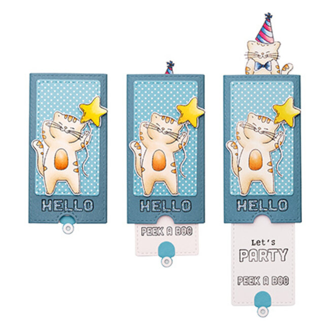 Studio Light SL Cutting Die Peek a boo slider Essentials nr.929