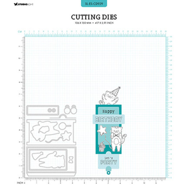 Studio Light SL Cutting Die Peek a boo slider Essentials nr.929