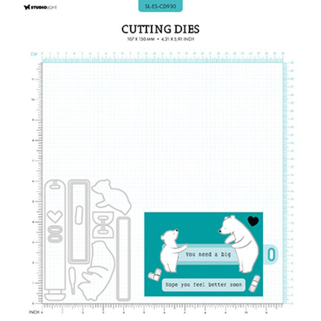 Studio Light SL Cutting Die Hug slider Essentials nr.930
