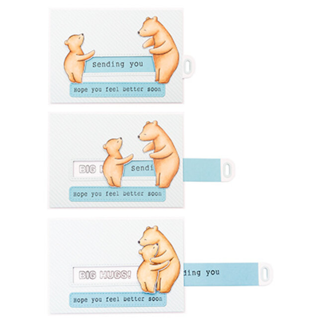 Studio Light SL Clear stamps Hug slider Essentials nr.762