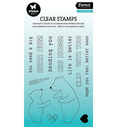 Studio Light SL Clear stamps Hug slider Essentials nr.762