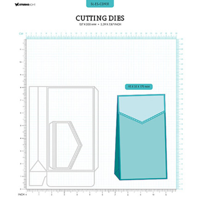Studio Light SL Cutting Die Gift bag Essentials nr.931