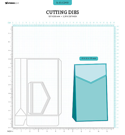 Studio Light SL Cutting Die Gift bag Essentials nr.931