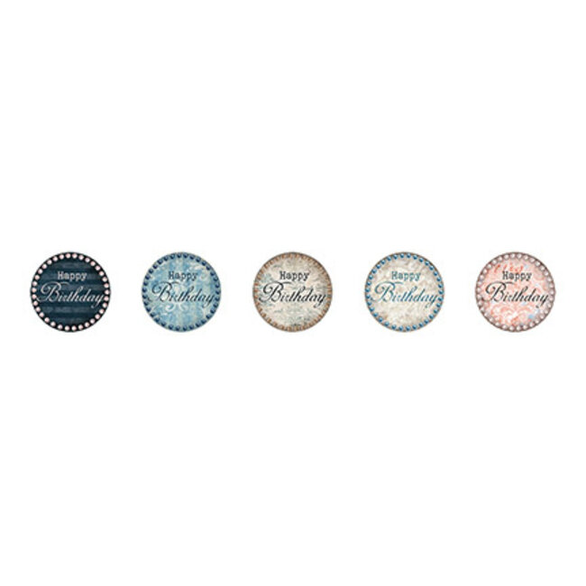 Studio Light SL ø30mm Stickers HAPPY BIRTHDAY Essentials nr.30