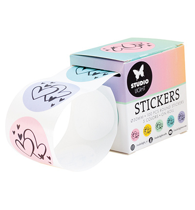 Studio Light SL ø30mm Stickers HEARTS Essentials nr.28