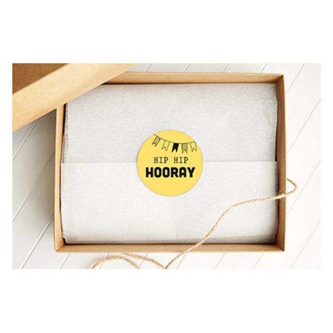 Studio Light SL ø30mm Stickers HIP HIP HOORAY Essentials nr.26