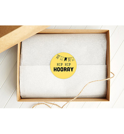 Studio Light SL ø30mm Stickers HIP HIP HOORAY Essentials nr.26