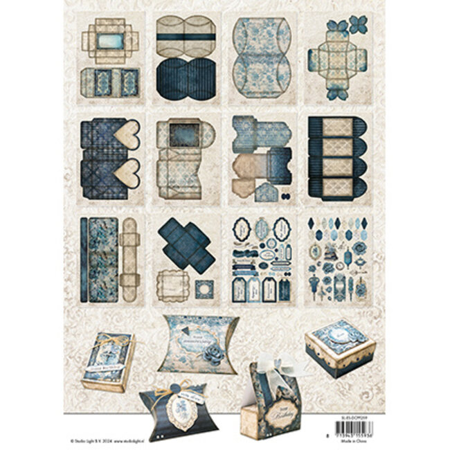 Studio Light SL DIY Giftboxes Paper pad Essentials nr.259