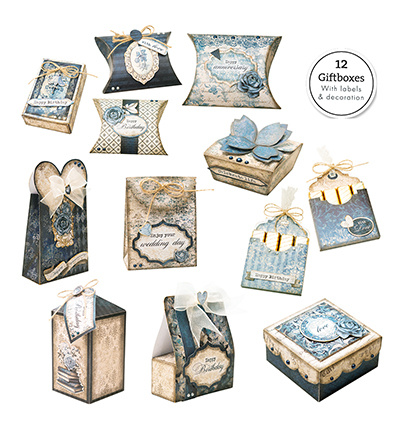 Studio Light SL DIY Giftboxes Paper pad Essentials nr.259