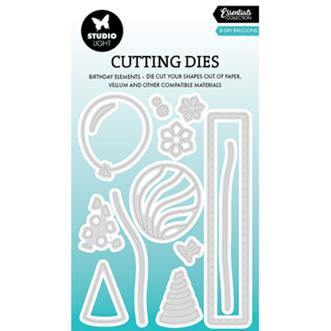 Studio Light SL Cutting Die B-day balloons Essentials nr.933