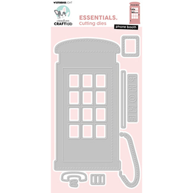 Studio Light - Creative Craftlab CCL Cutting Die Phone Booth Essentials nr.941