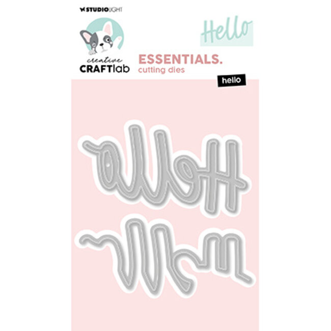 Studio Light - Creative Craftlab CCL Cutting Die Hello Essentials nr.940