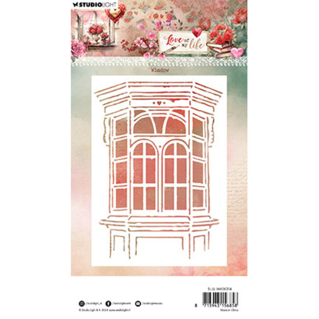 Studio Light SL Mask Window Love of my life nr.314