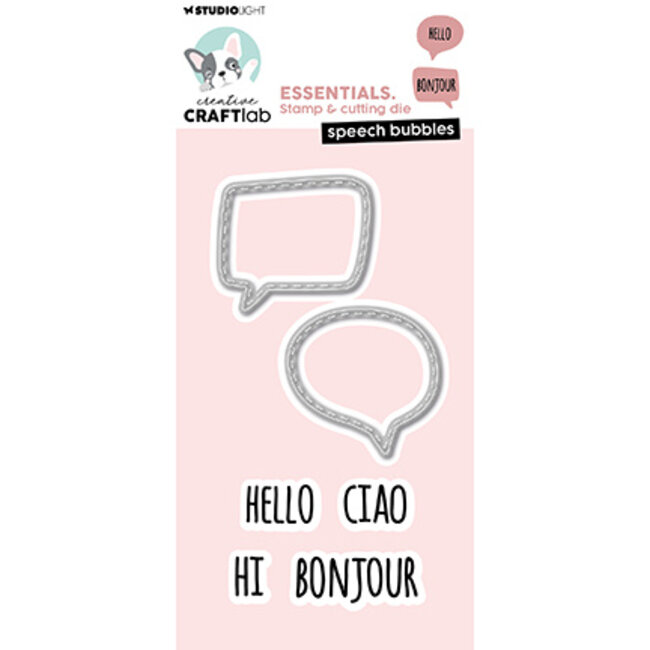 Studio Light - Creative Craftlab Speech Bubbles Essentials nr.89