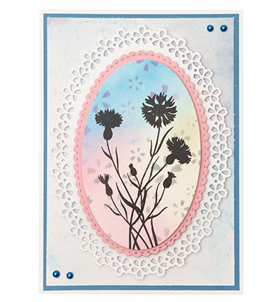 Studio Light SL Cutting Die Floral Oval Essentials nr.952