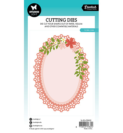 Studio Light SL Cutting Die Floral Oval Essentials nr.952
