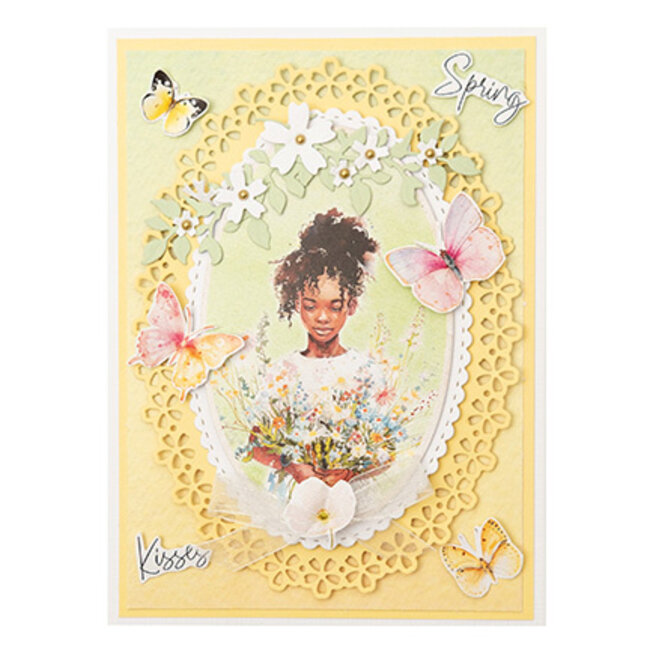 Studio Light SL Cutting Die Floral Oval Essentials nr.952