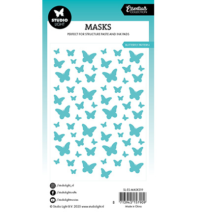 Studio Light SL Mask Butterflies Background Essentials nr.319