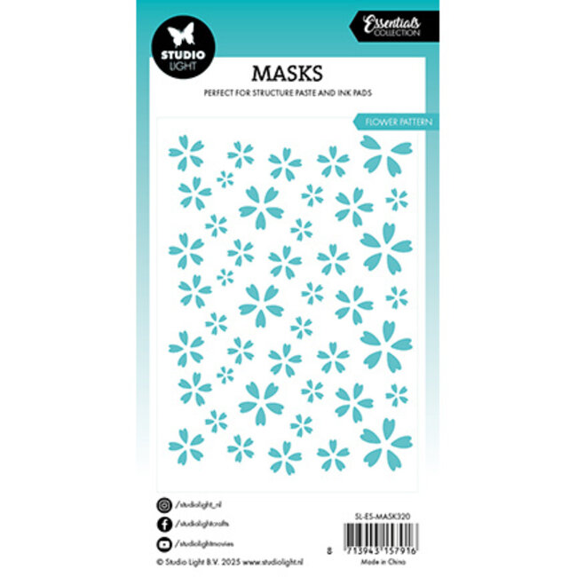 Studio Light SL Mask Flowers Background Essentials nr.320