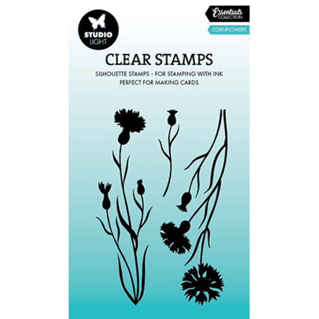 Studio Light SL Clear Stamp Cornflowers Essentials nr.783