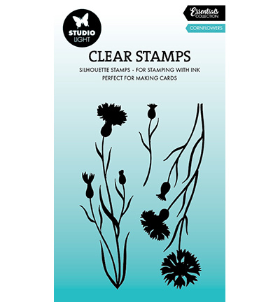 Studio Light SL Clear Stamp Cornflowers Essentials nr.783