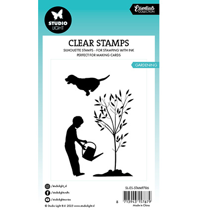 Studio Light SL Clear Stamp Gardening Essentials nr.786