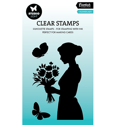 Studio Light SL Clear Stamp Flower lady Essentials nr.788