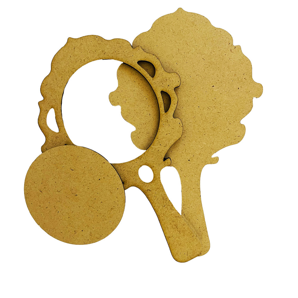 Stamperia Crafty shapes: Masquerade mirror