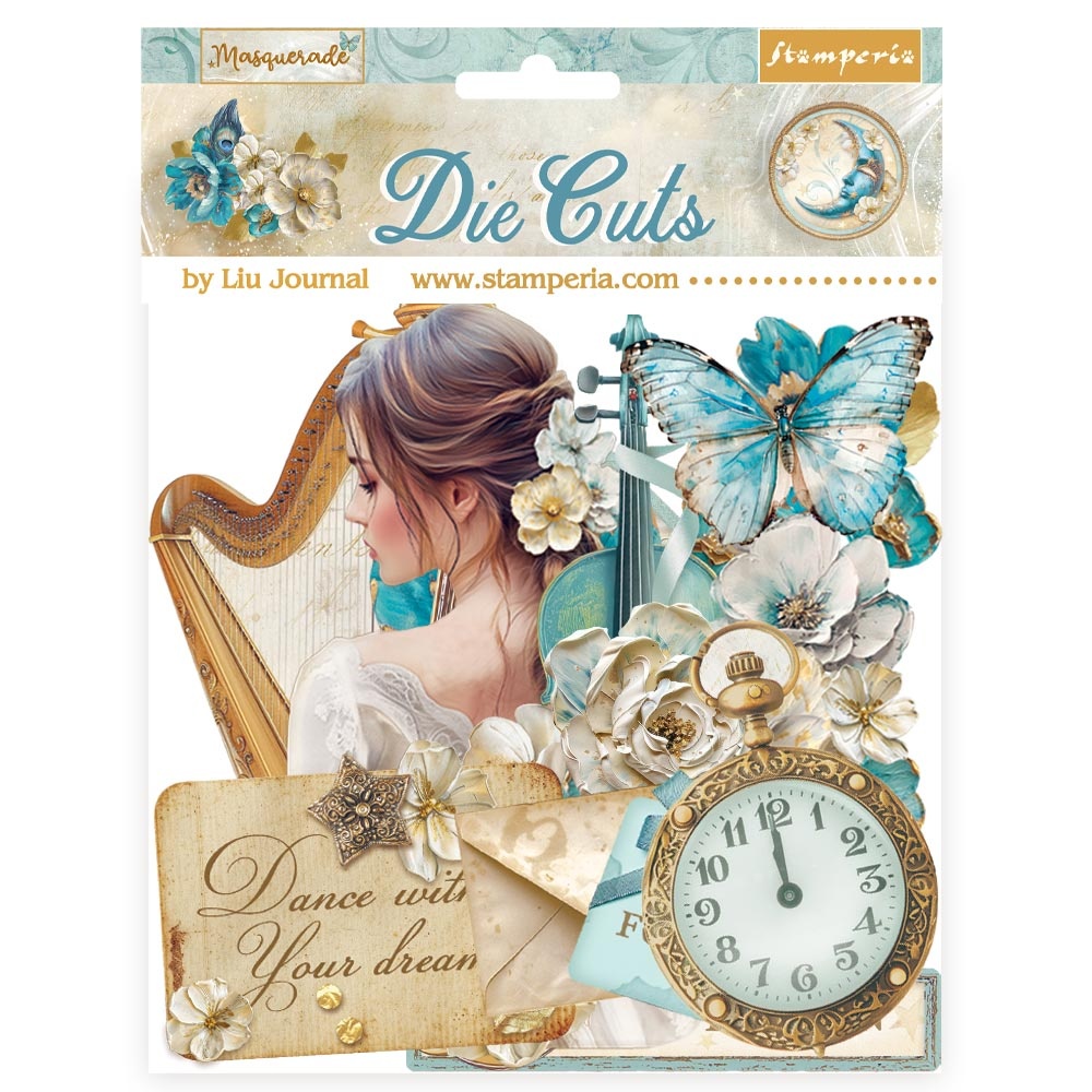Stamperia Die cuts assorted - Masquerade
